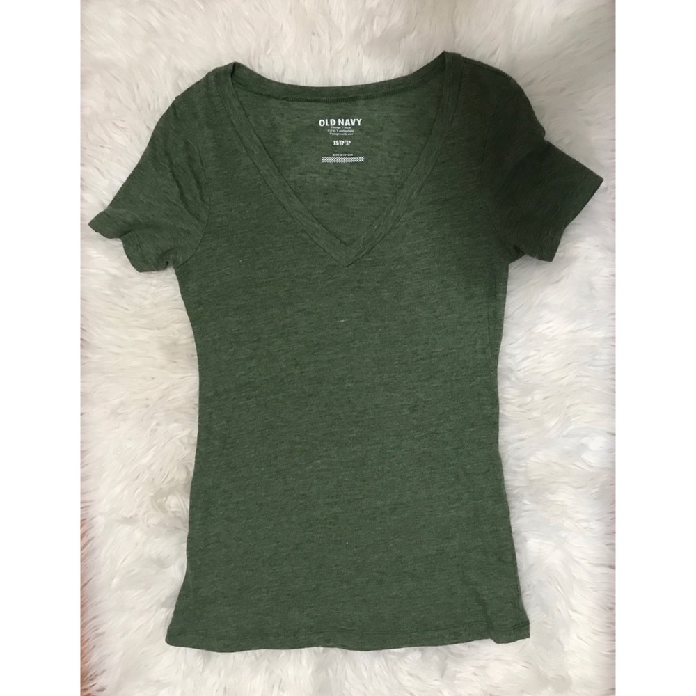 Old Navy Vintage V-Neck Short Sleeve Tee